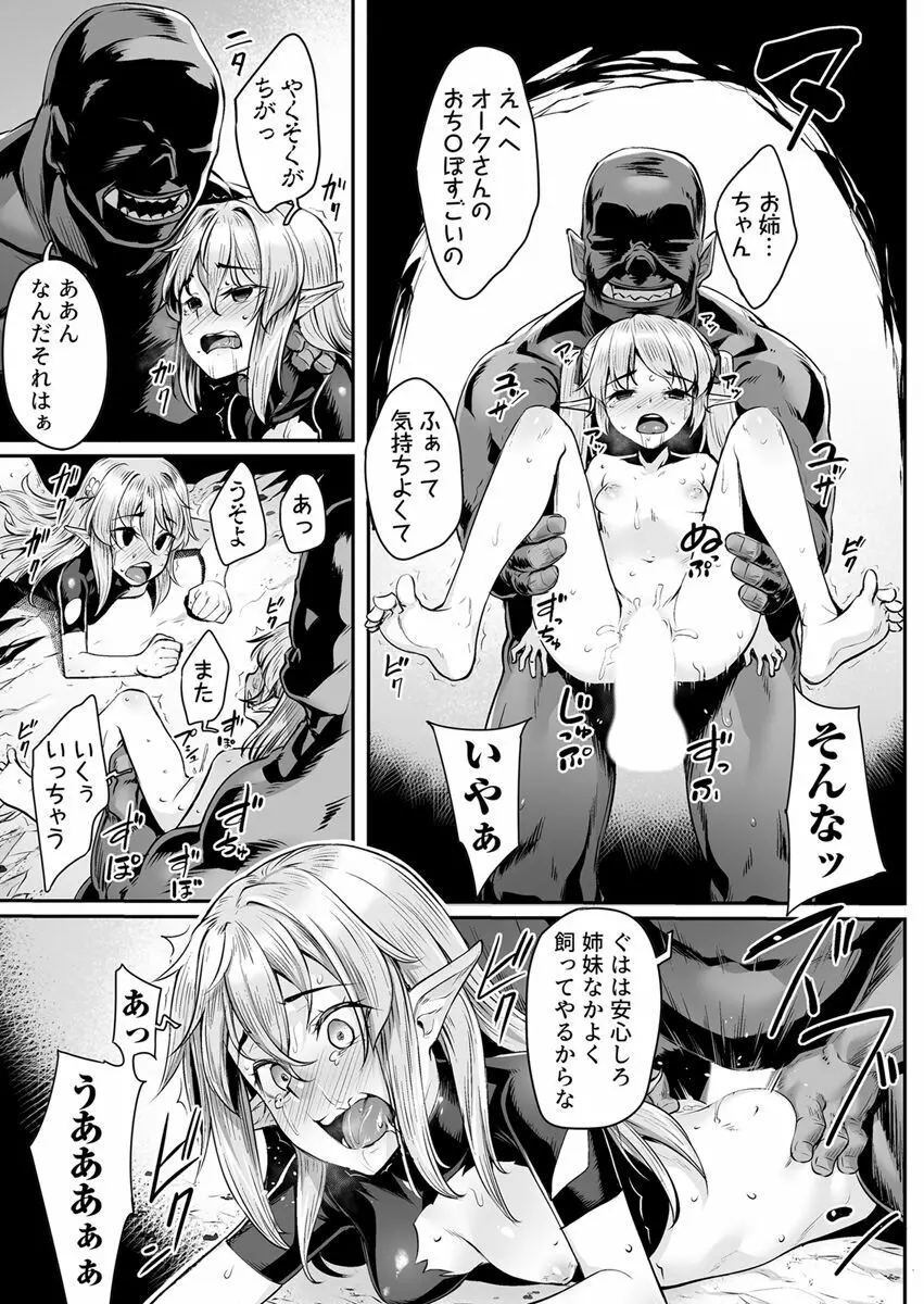 エッチなエルフとの暮らし方3巻 ～堕ちた美人姉妹…終わらないオークの性宴～ Page.23