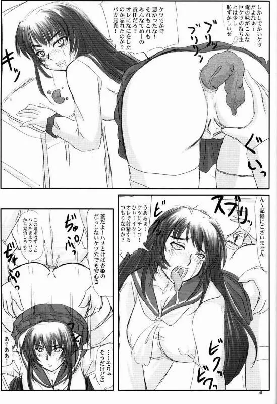 闘隷!杏姫様!! Page.45