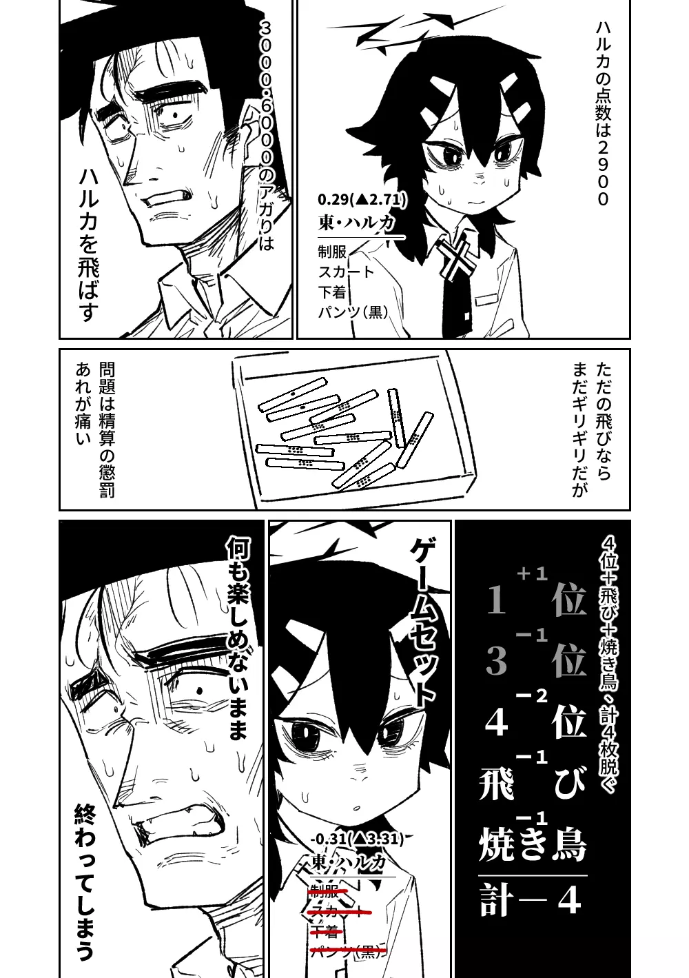 便利屋68脱衣麻雀 壱~三回戦~ Page.125