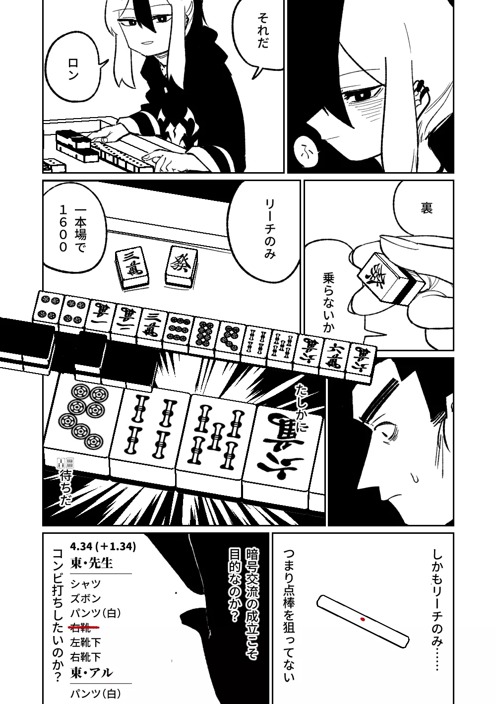 便利屋68脱衣麻雀 壱~三回戦~ Page.54