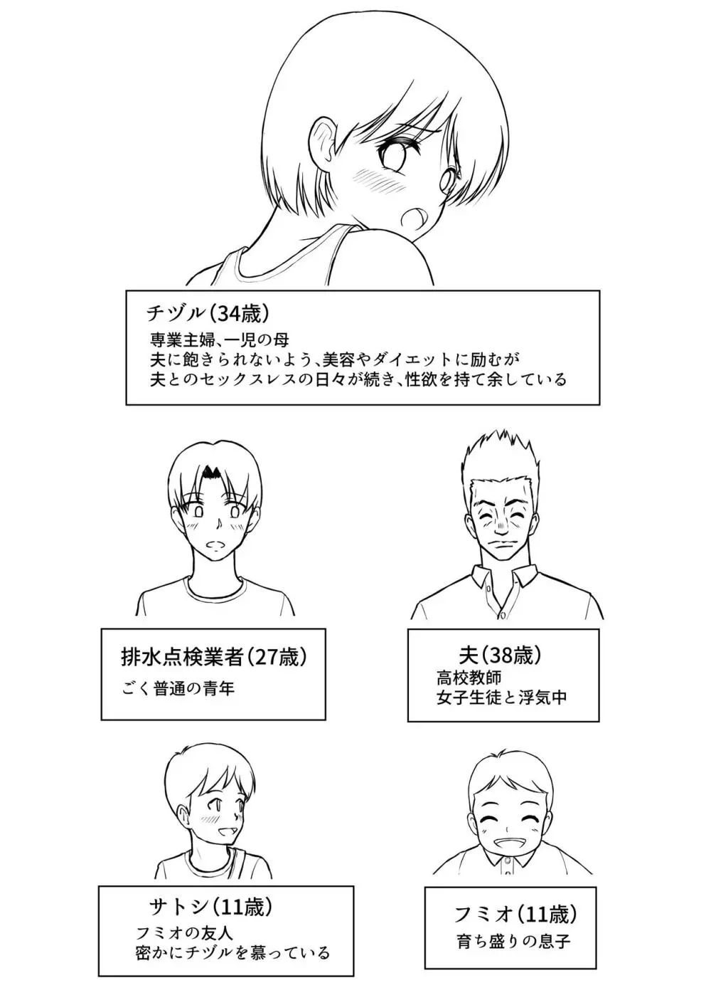 性欲を持て余した人妻が点検業者に慰められた Page.2