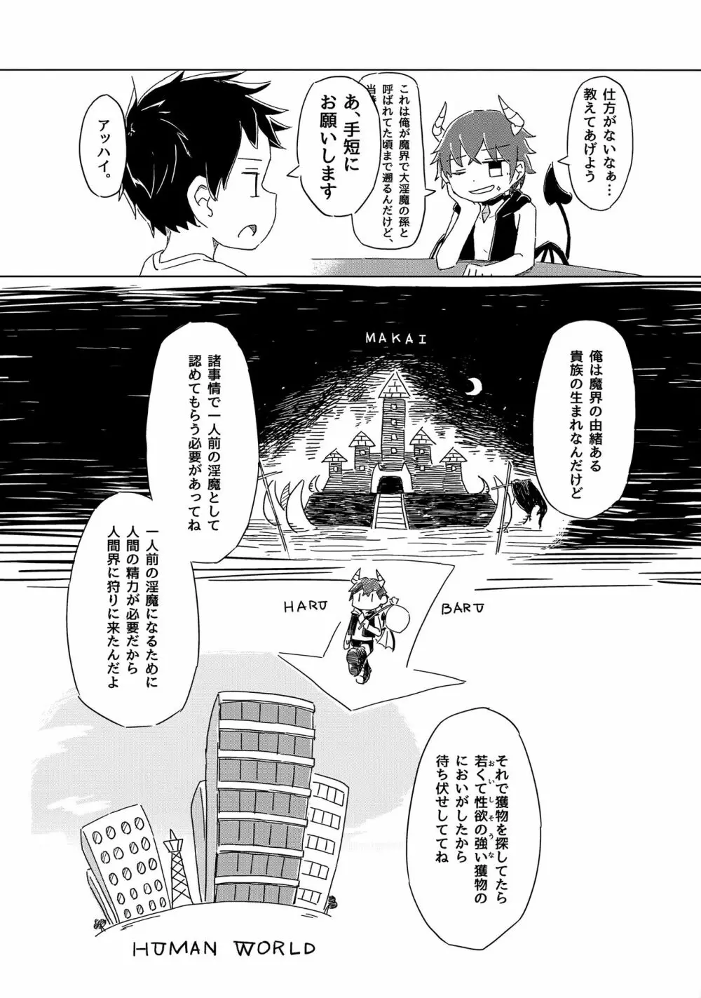 ヘタレないでよ!淫魔くん Page.5