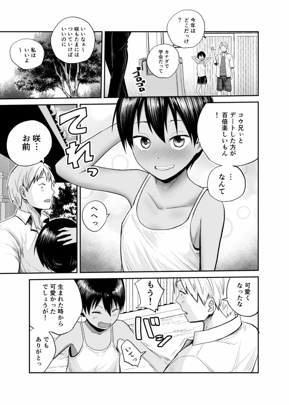 夏のしずく〜褐色の従妹と1週間〜 Page.4