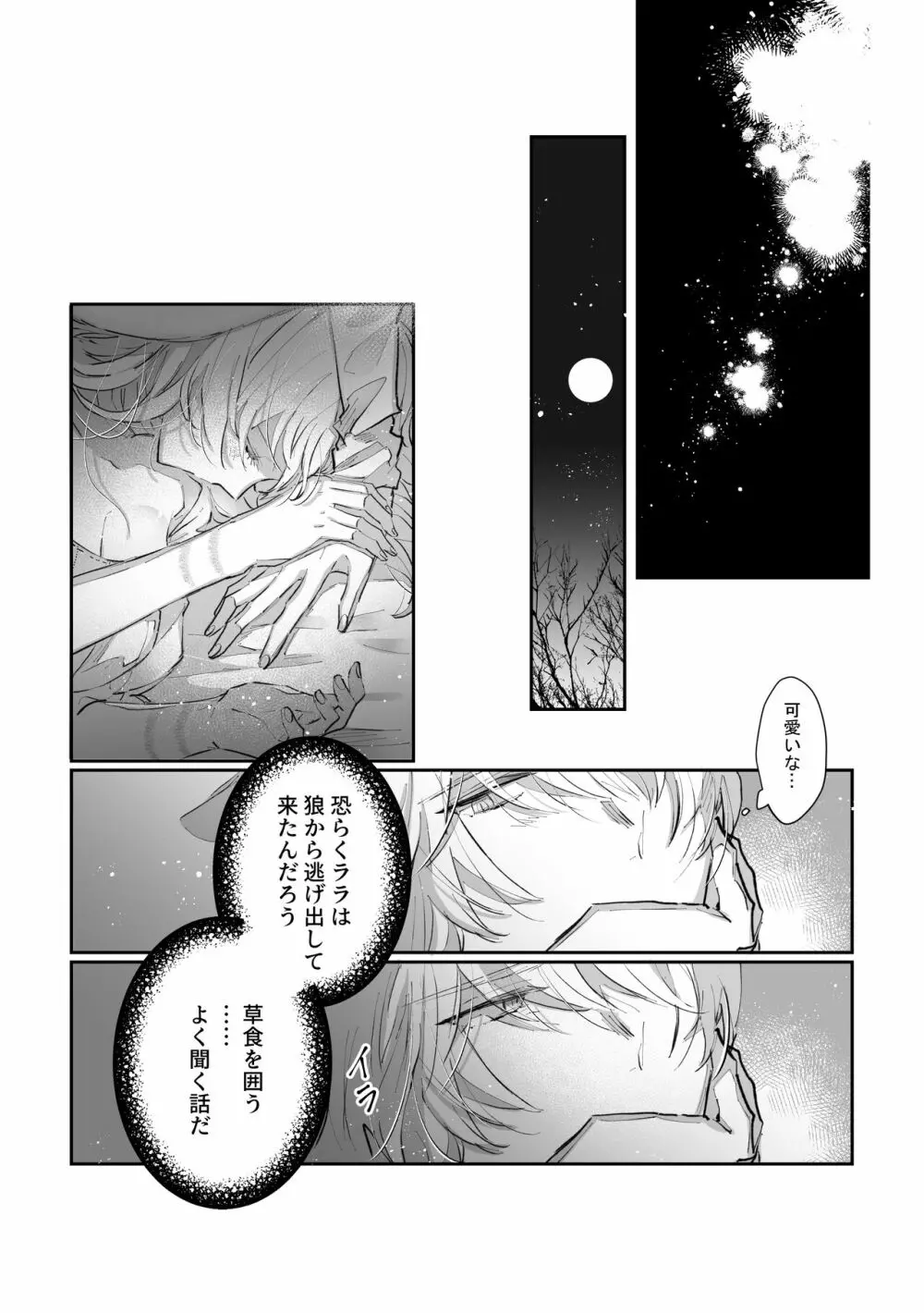 脱兎は狼の愛を知る Page.19