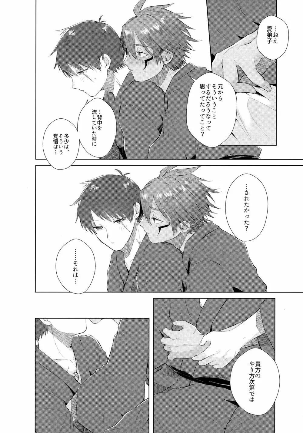 師弟水入らず？ Page.15