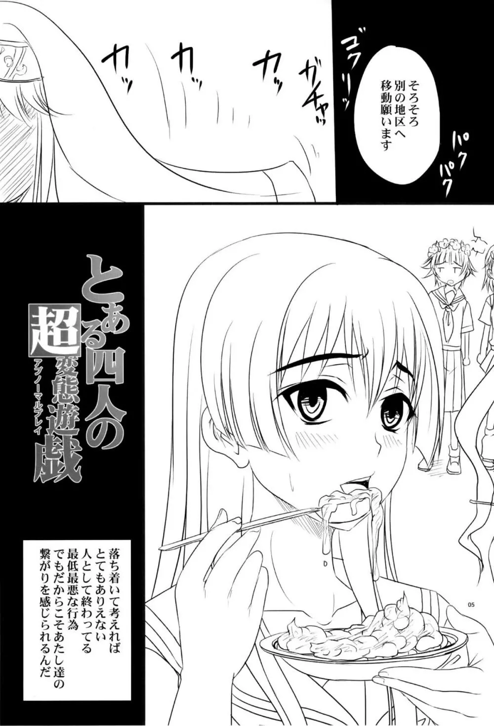 とある四人の超変態遊戯 Page.4