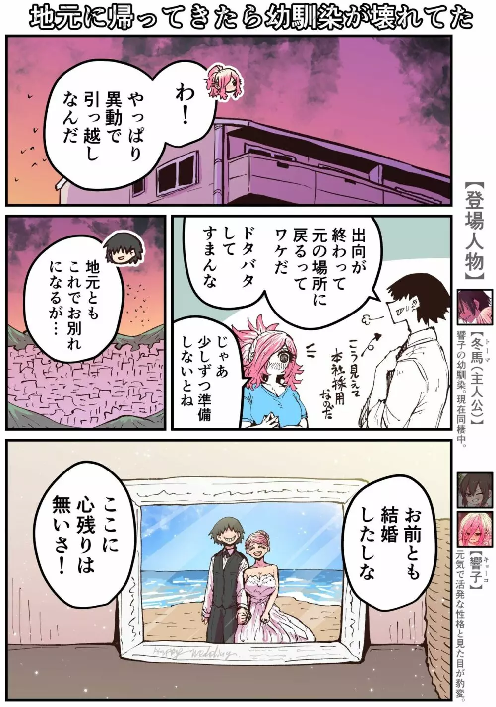 地元に帰ってきたら幼馴染が壊れてた Page.190