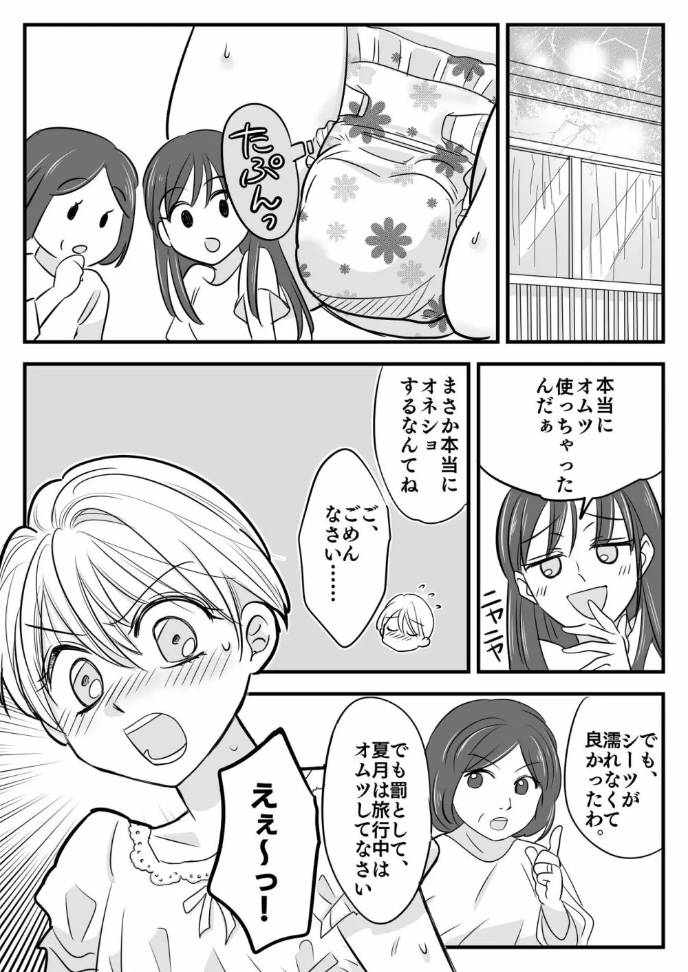 ぼくのオムツ家族旅行 Page.13