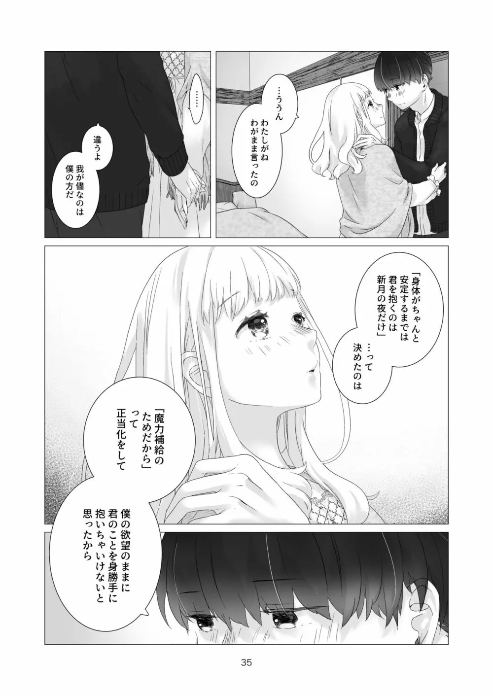 見習い魔法使い君の月の夜 Page.35