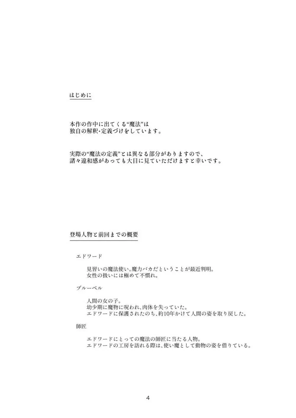 見習い魔法使い君の月の夜 Page.4
