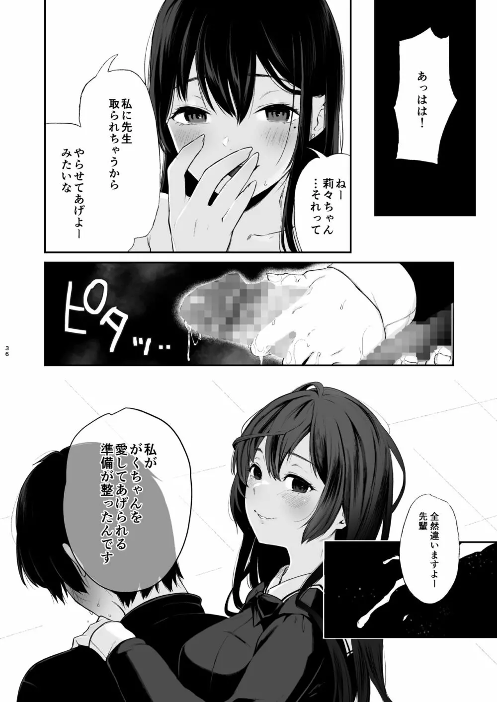 絡新婦の花園3〜僕は生徒をひたすら犯す。いつか、彼女とセックスするために。〜 Page.35