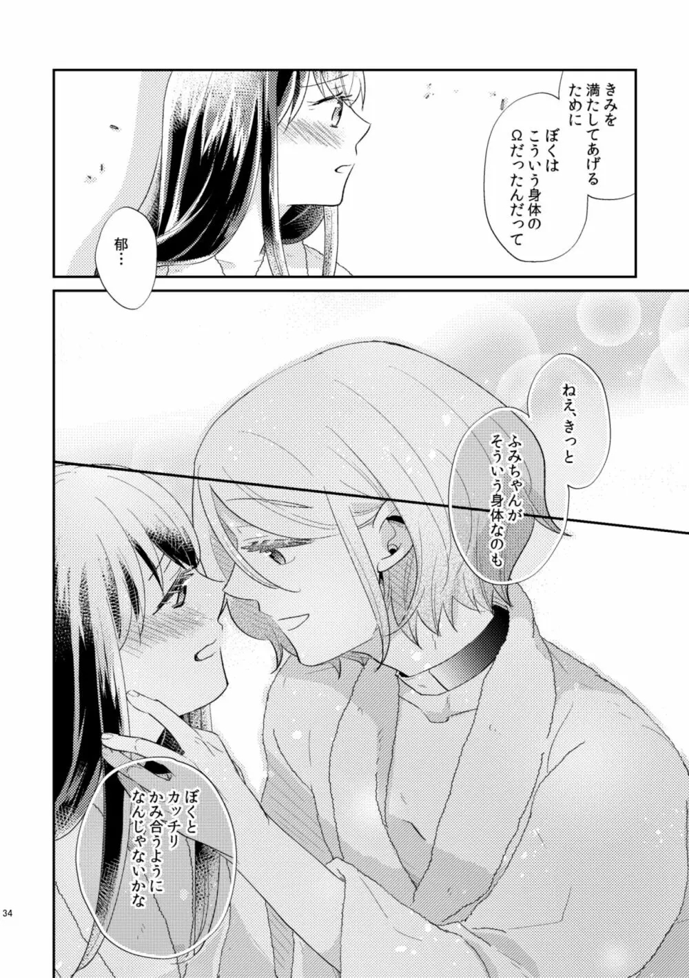 運命 男Ω×女α Page.35