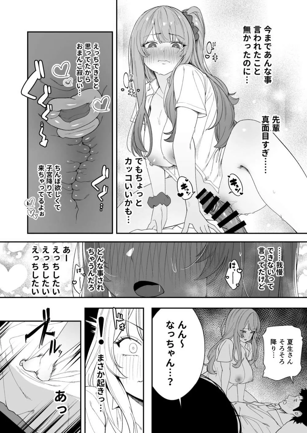 先輩、今日泊ってもいいよね? Page.34