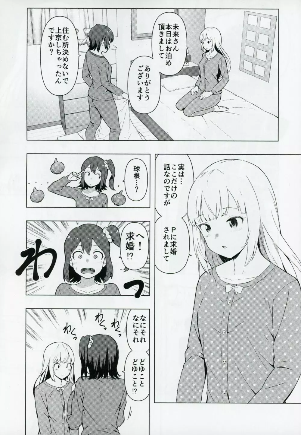 もしも担当アイドル白石紬と付き合ったら Page.2