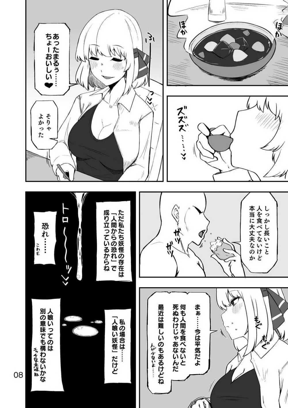 ルーミアさんと同棲性活 Page.7