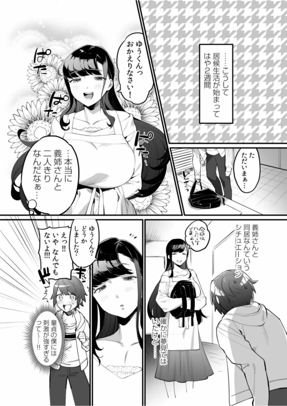 義姉とのえっちな同棲性活！～私のおっぱい、吸って！舐めて！～【18禁】1 Page.6