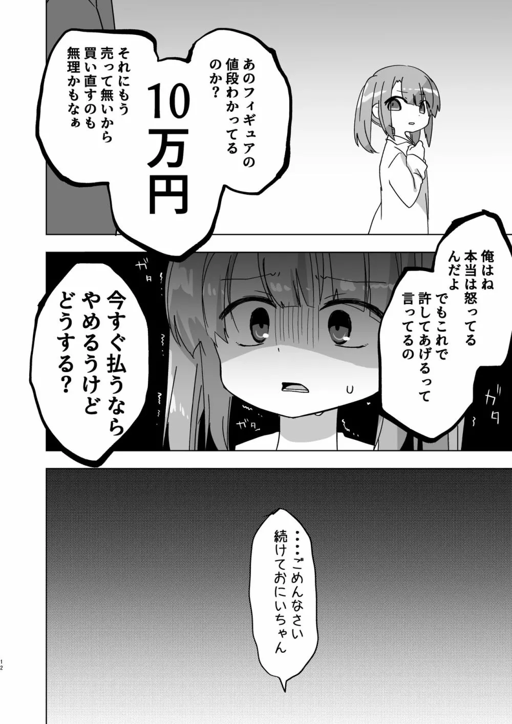 妹でも弁償はちゃんとさせなきゃね Page.12