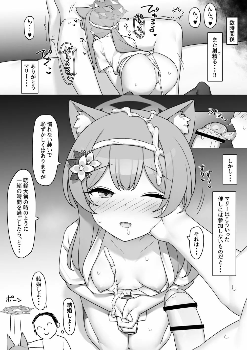 それいけ!!ブルアカふんどし部 -マリー編- Page.20