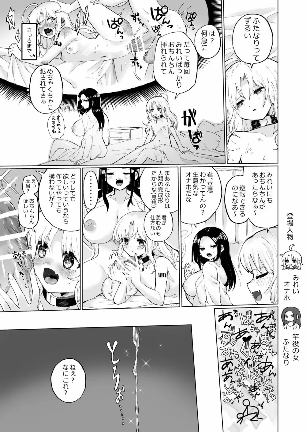 ふたなりになりたい少女、クリトリスを調教される Page.2