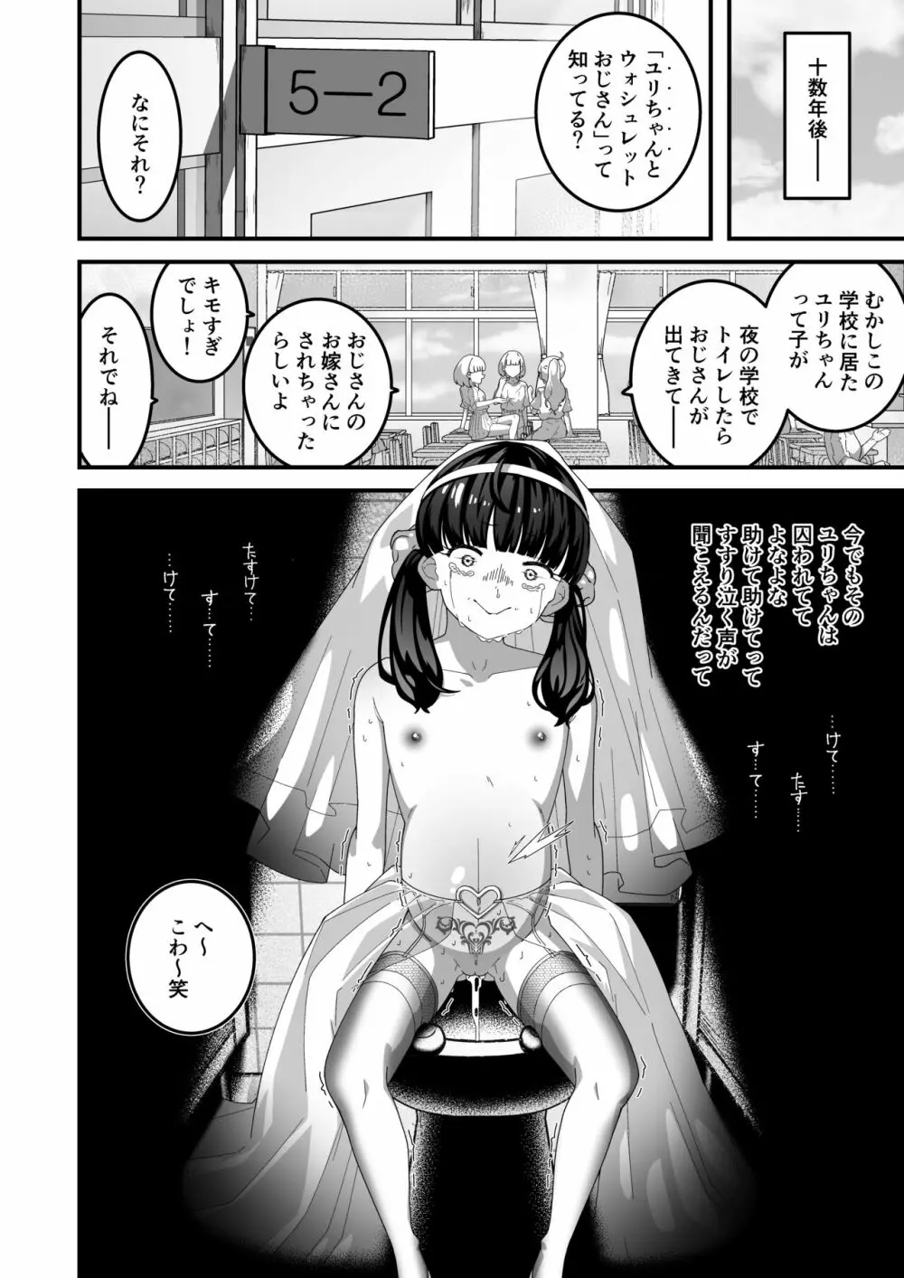 ユリちゃんとウォシュレットおじさん Page.31