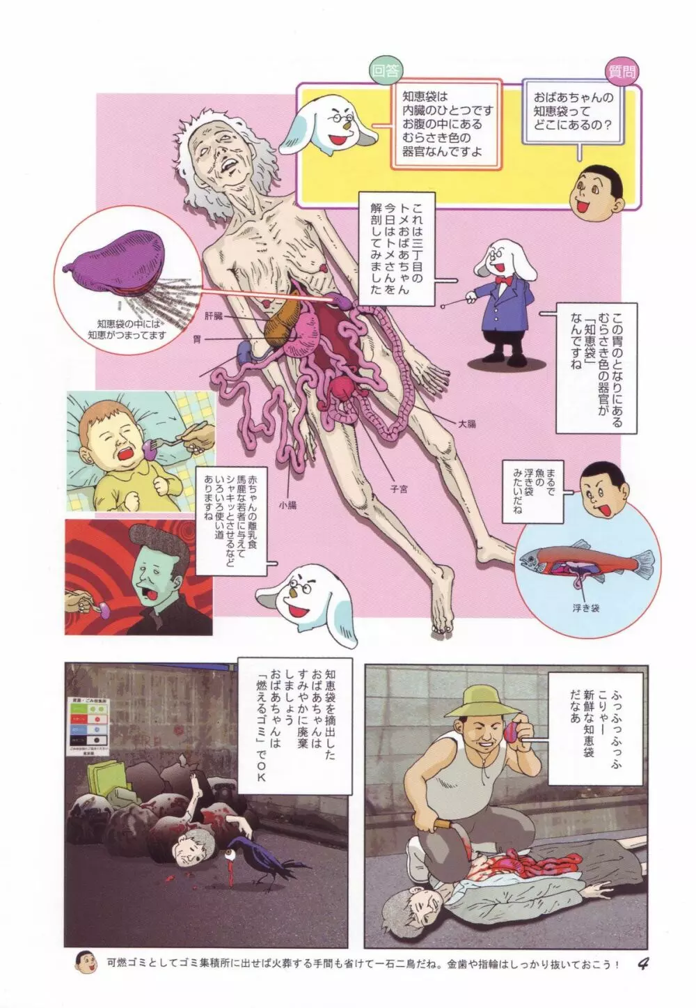 ブラックシアターおばあちゃんが死体くさいよ Page.6