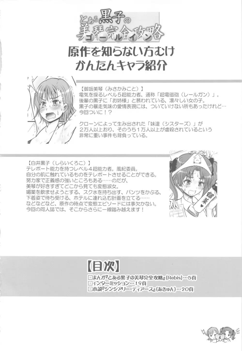 とある黒子の美琴完全攻略 Page.3