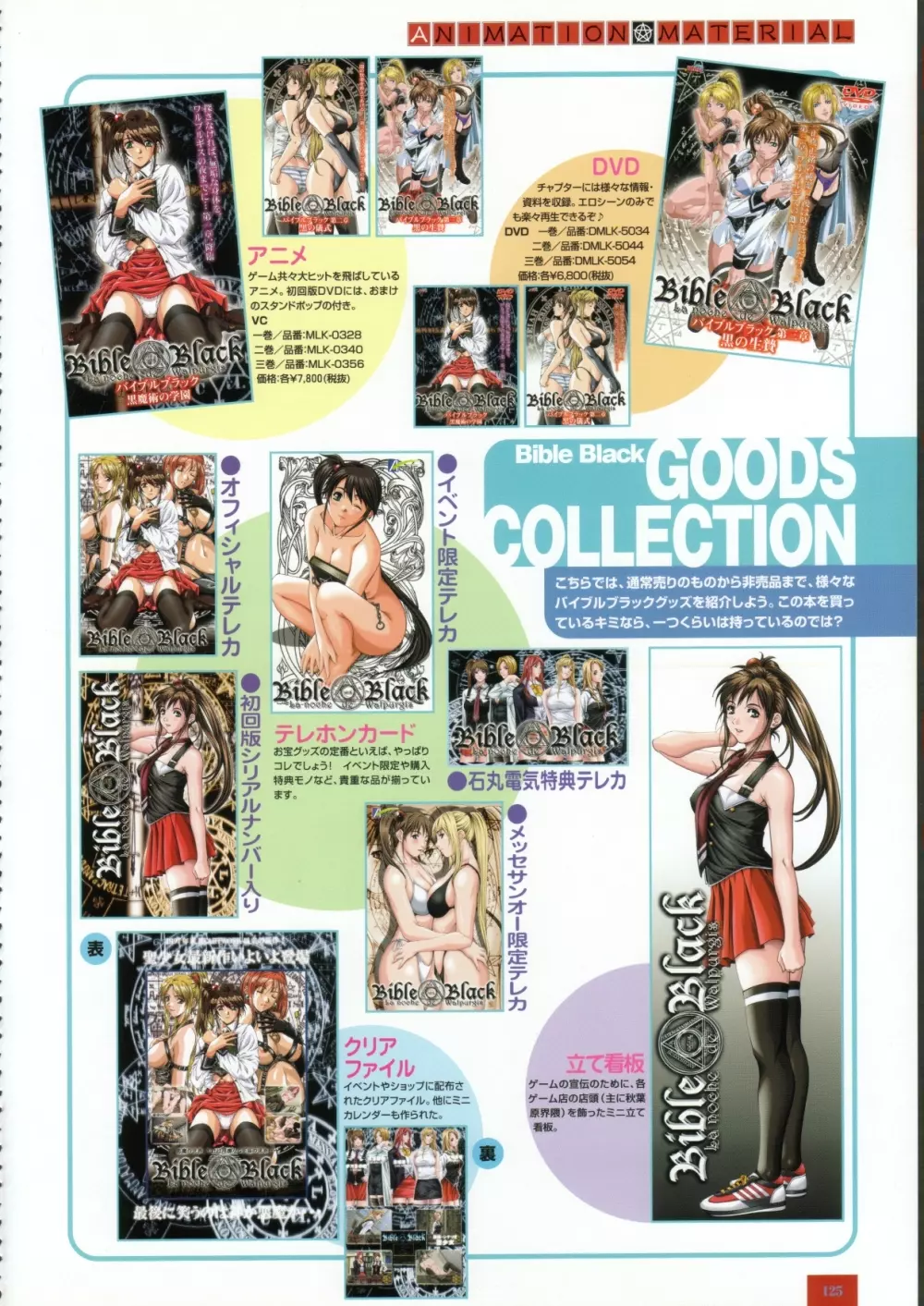 BibleBlack バイブルブラック ゲーム&アニメーション公式設定資料集 Page.140