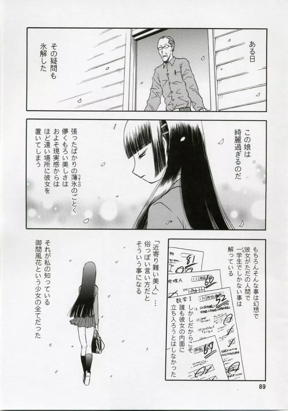 blue snow blue 総集編1 scene.1～scene.3 Page.89