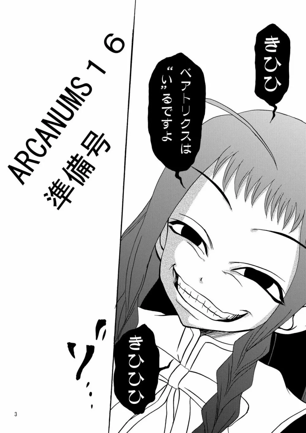 ARCANUMS16準備号 Page.3