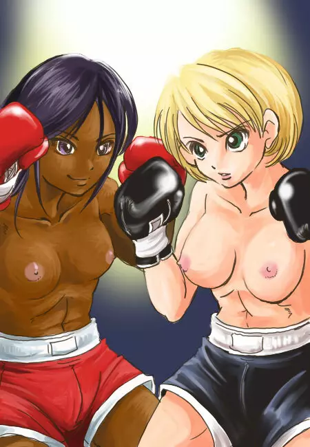 Girl vs Girl Boxing Match 3 by Taiji Page.1