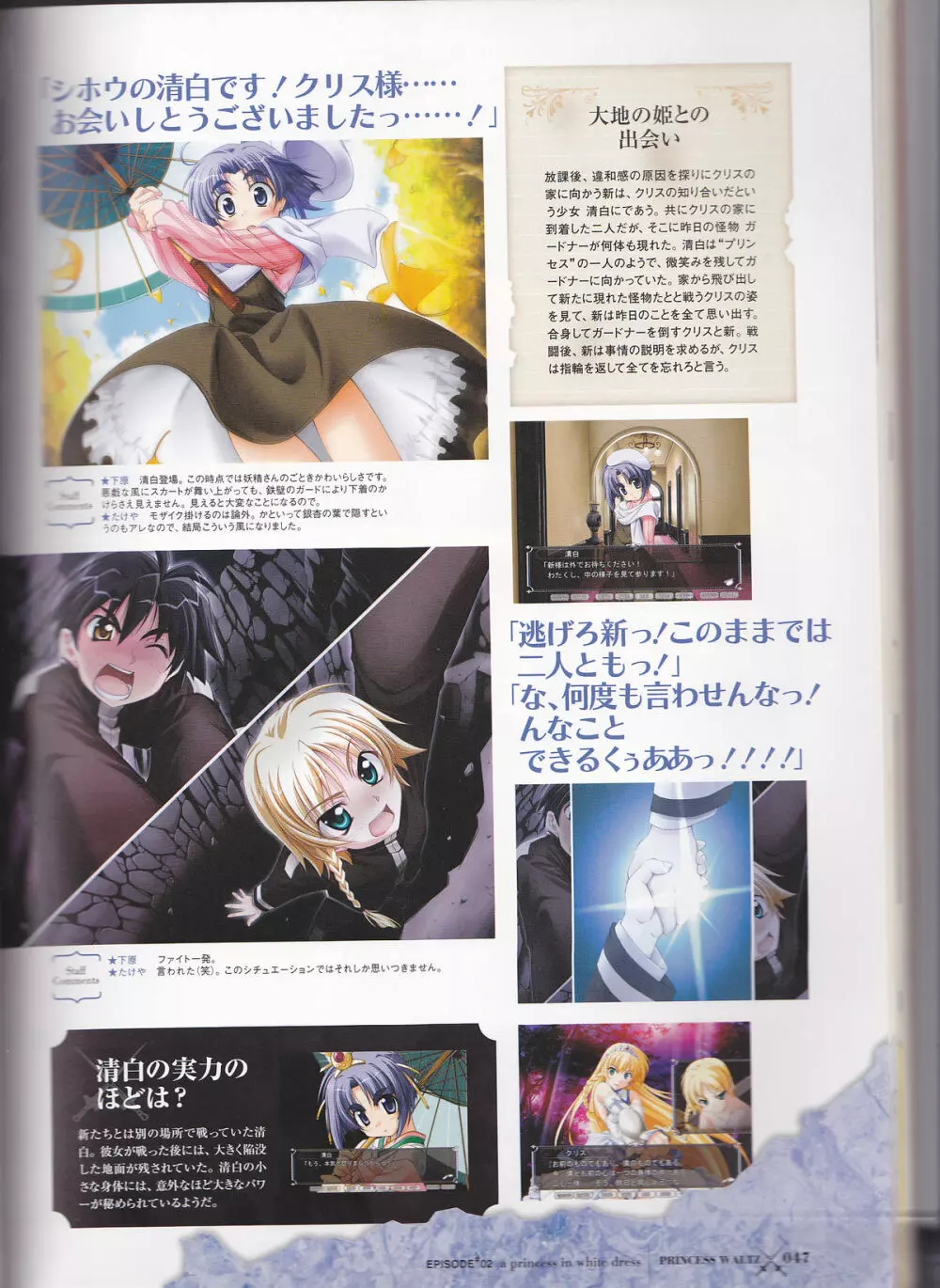 princess waltz artbook Page.49