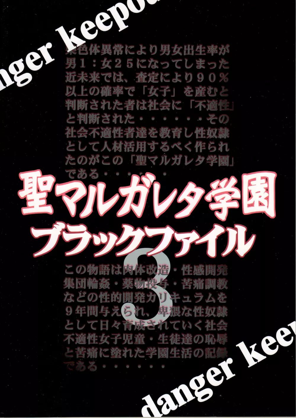 聖マルガレタ学園 ブラックファイル 3 Page.2