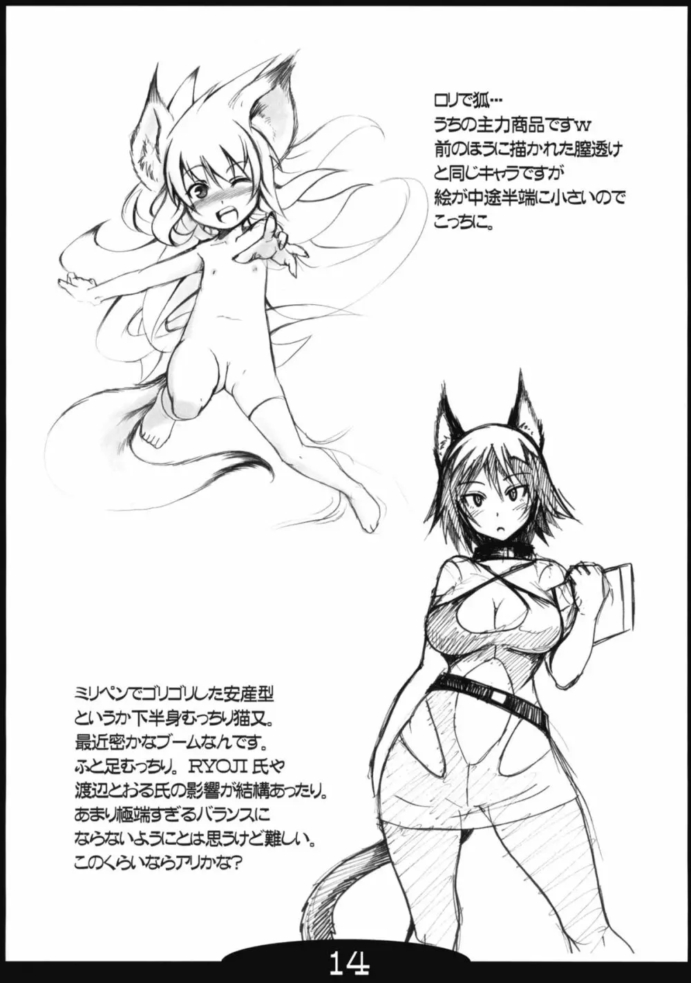 狐の夜遊 Page.14