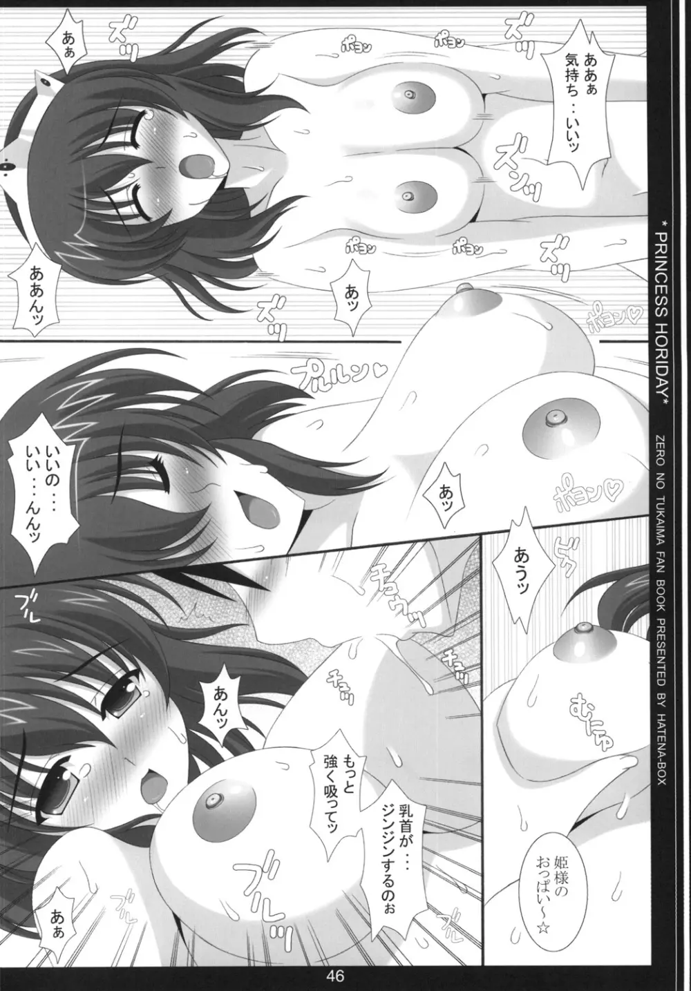 王女とメイドと使い魔 Page.45