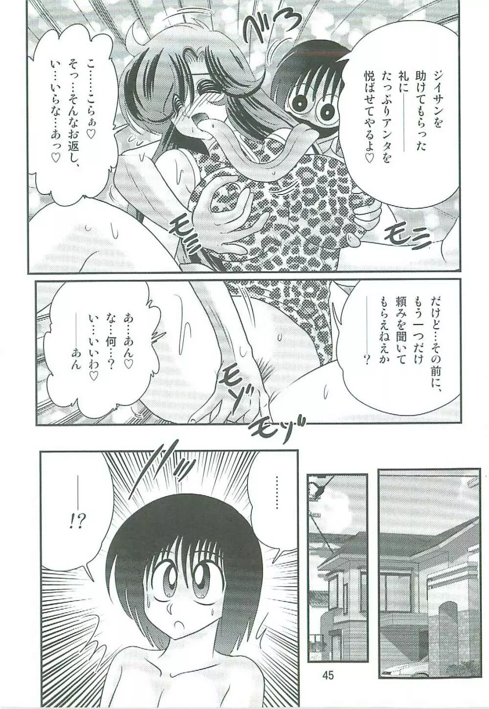 精霊特捜フェアリィセイバーW 魔女の乳房 Page.48