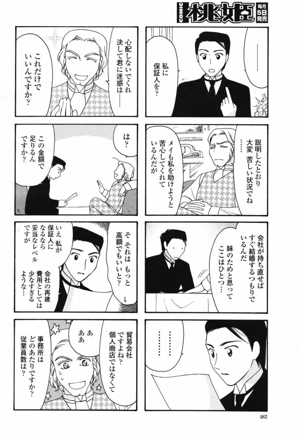 COMIC 桃姫 2007年2月号 Vol.76 Page.484