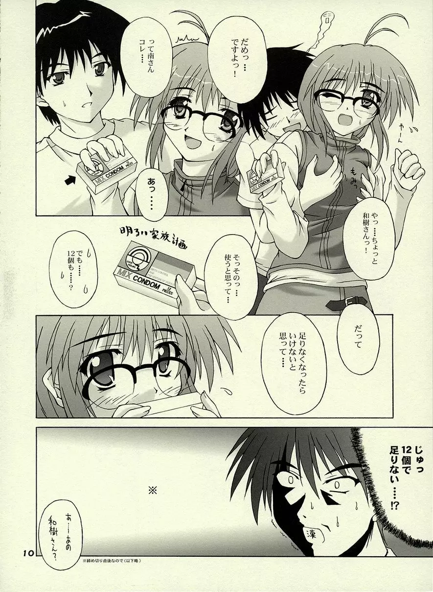 (C61) [生徒会室 (あきもと大) E-MODE. (こみっくパーティー) Page.9