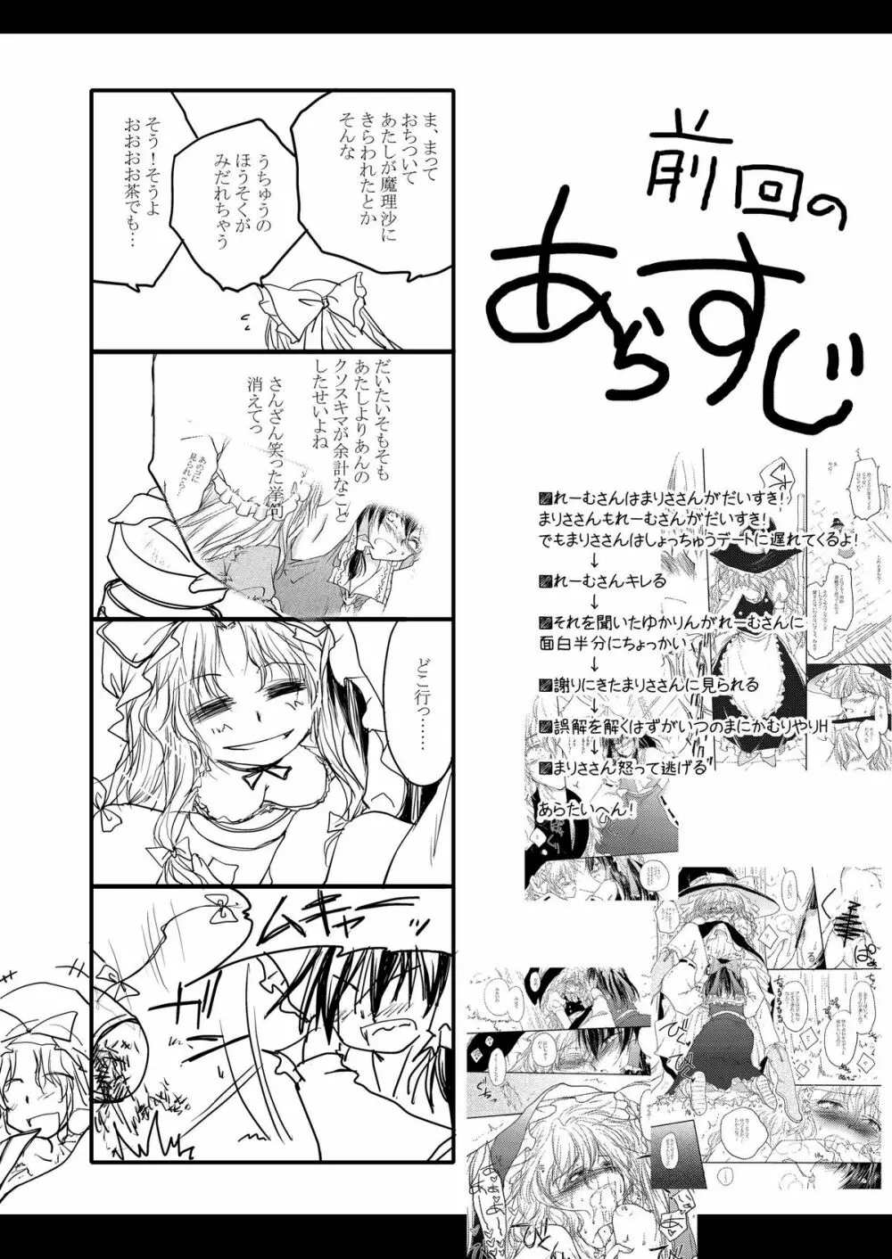 れーむがまりさをちんちnでいじめるほん。 Page.5