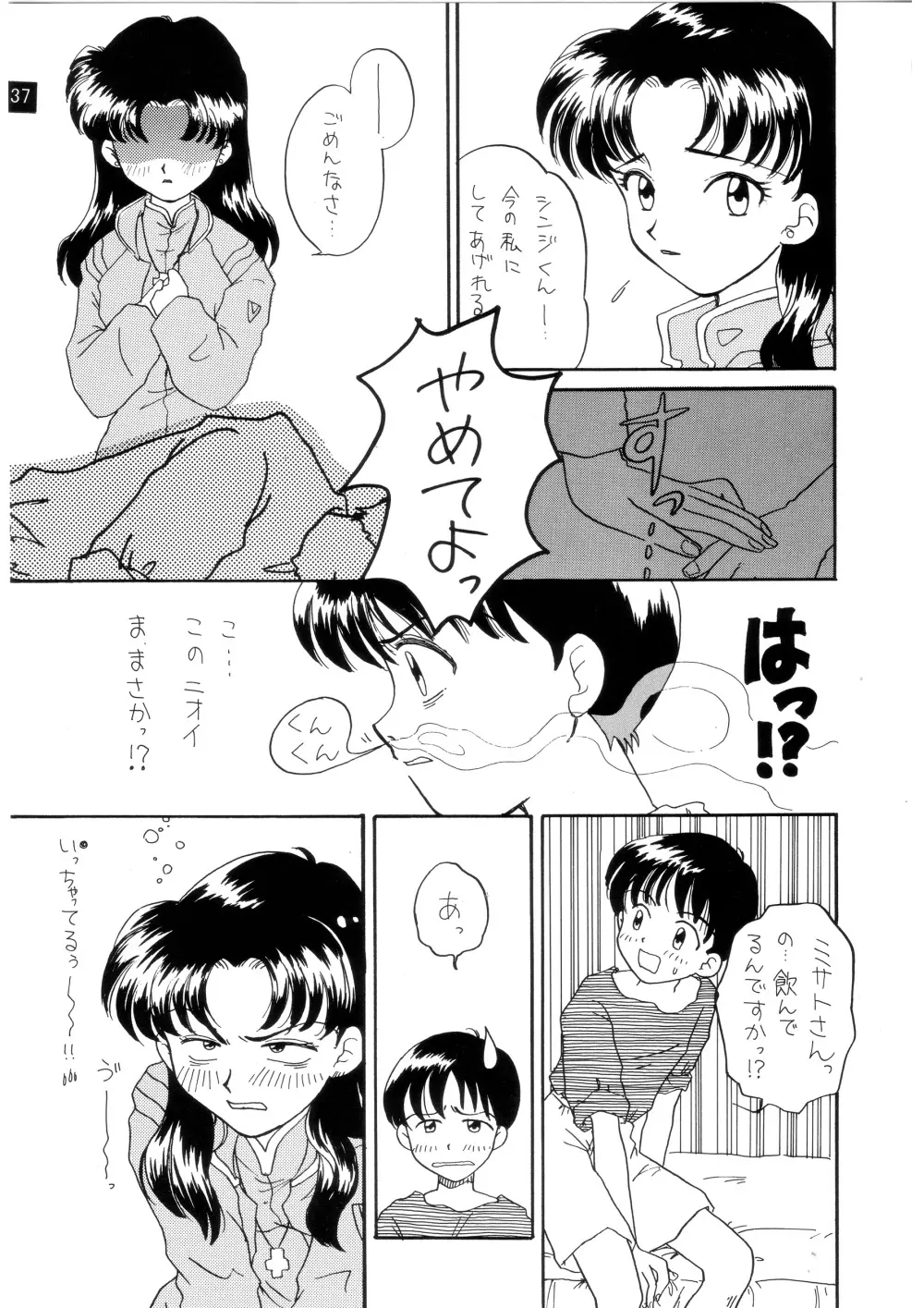 前世紀のエヴァンゲリコサン Page.38