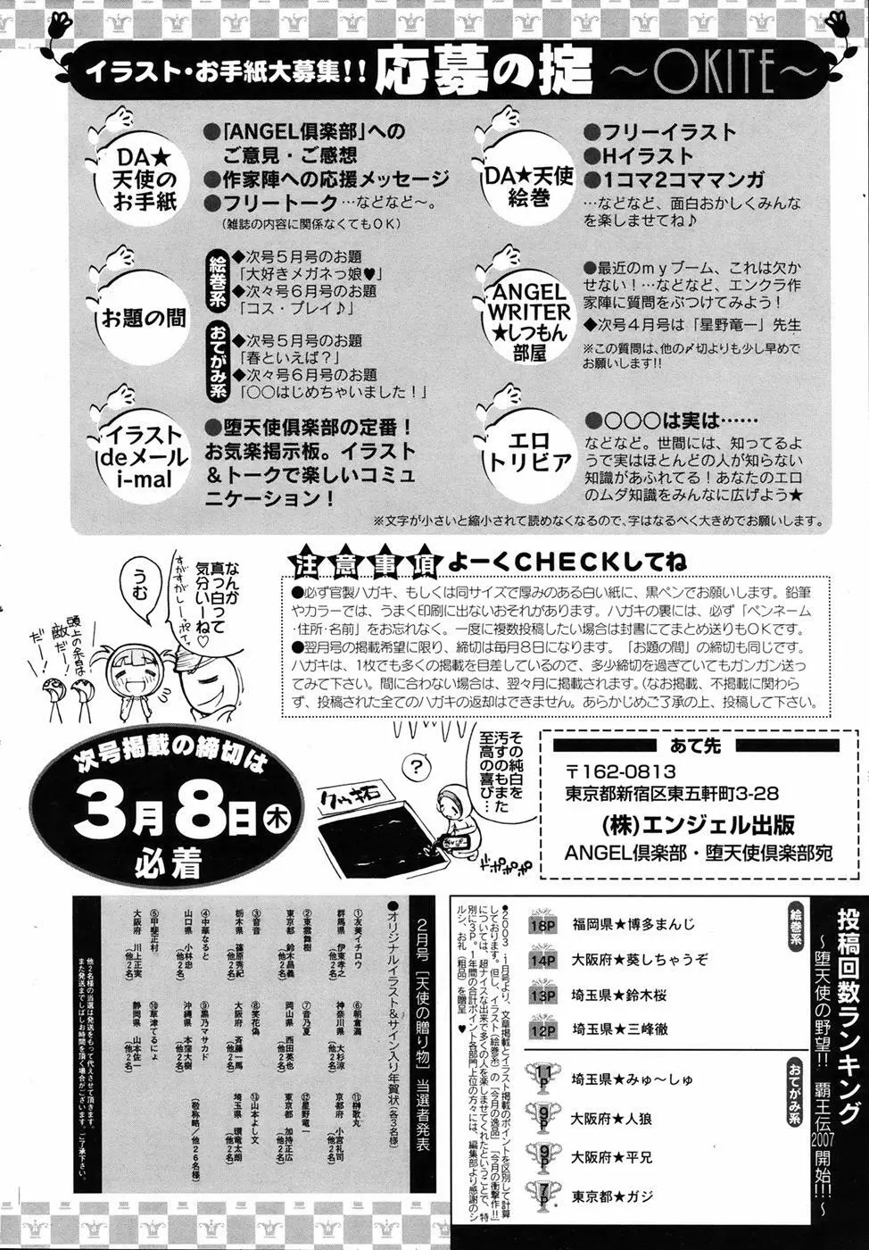 ANGEL 倶楽部 2007年4月号 Page.421