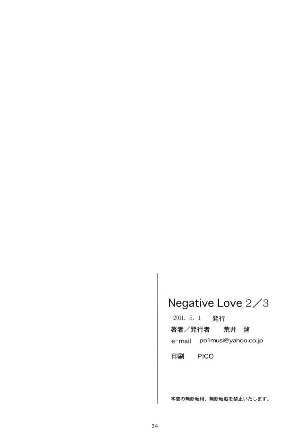 Negative Love 2/3 Page.33