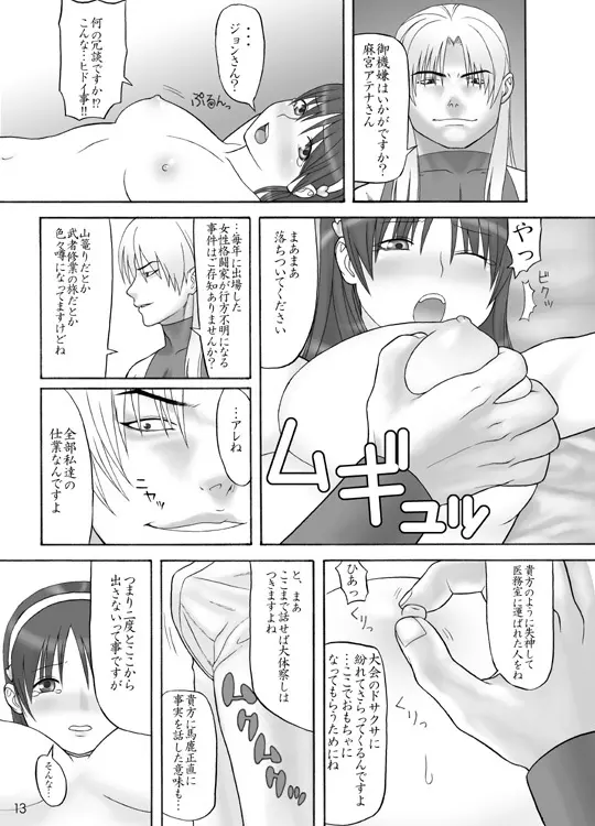 裏KOF アテナ凌辱編 Page.12