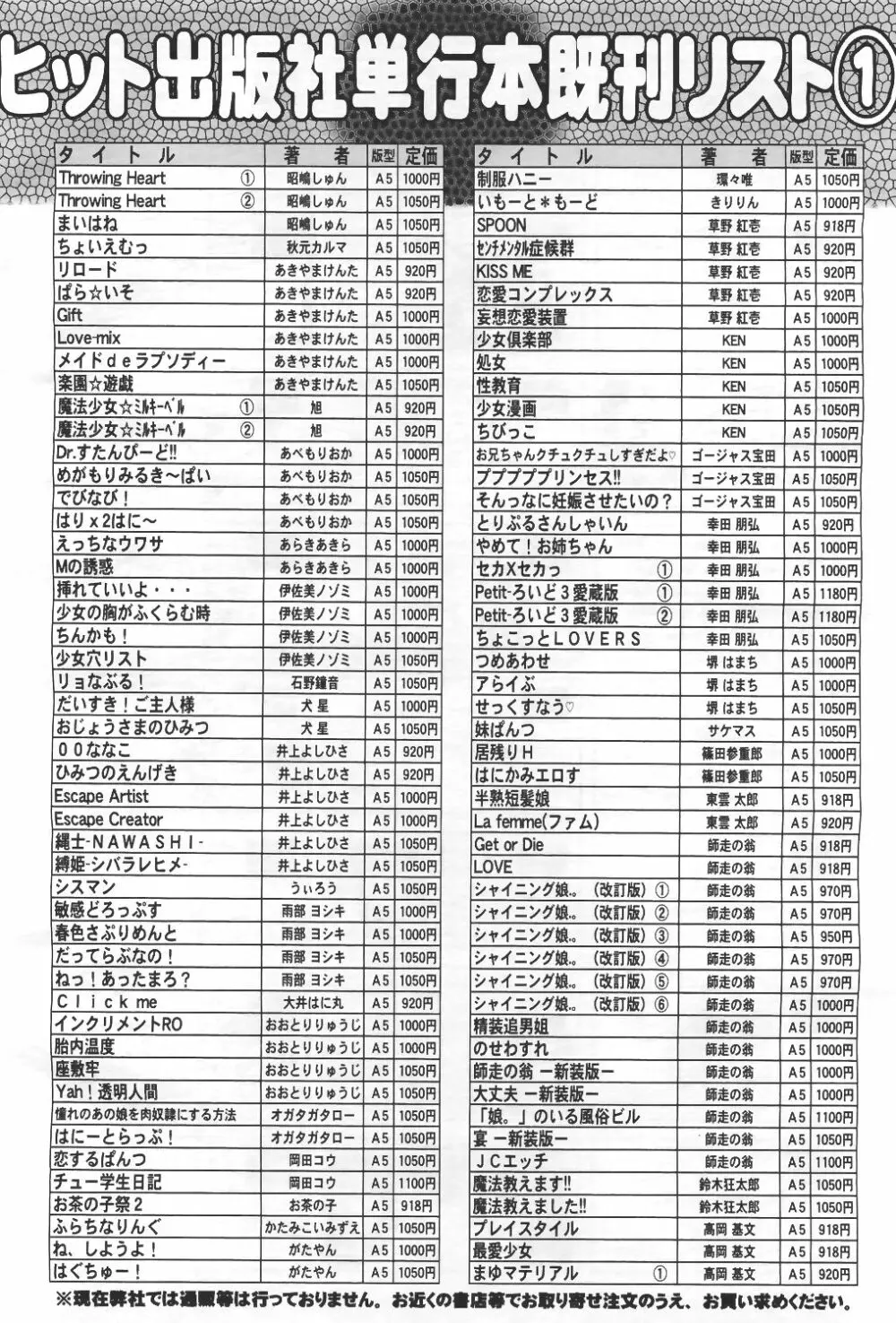 COMIC 阿吽 2011年4月号 Page.500