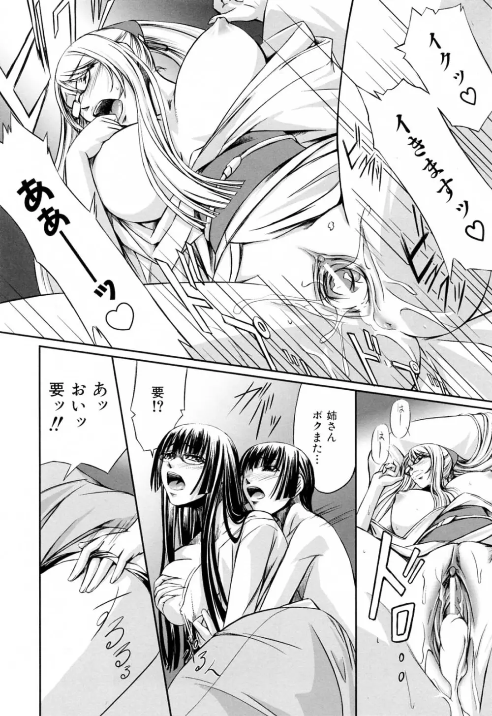 彼女と姉の二重螺旋 Page.156