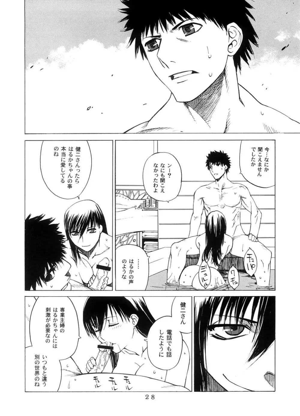 交差する雄と雌 -堕ちていくはるか- Page.27