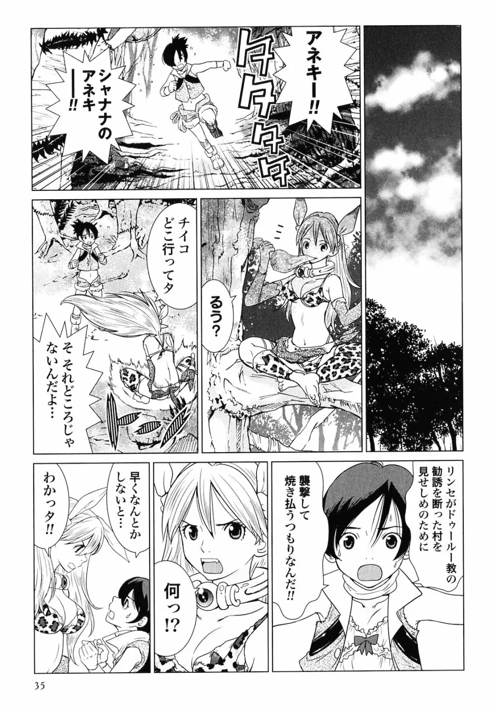魔境のシャナナ 第02巻 Page.37