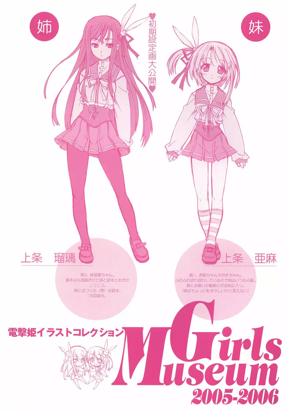 電撃姫イラストコレクション Girls Museum 2005-2006 Page.2