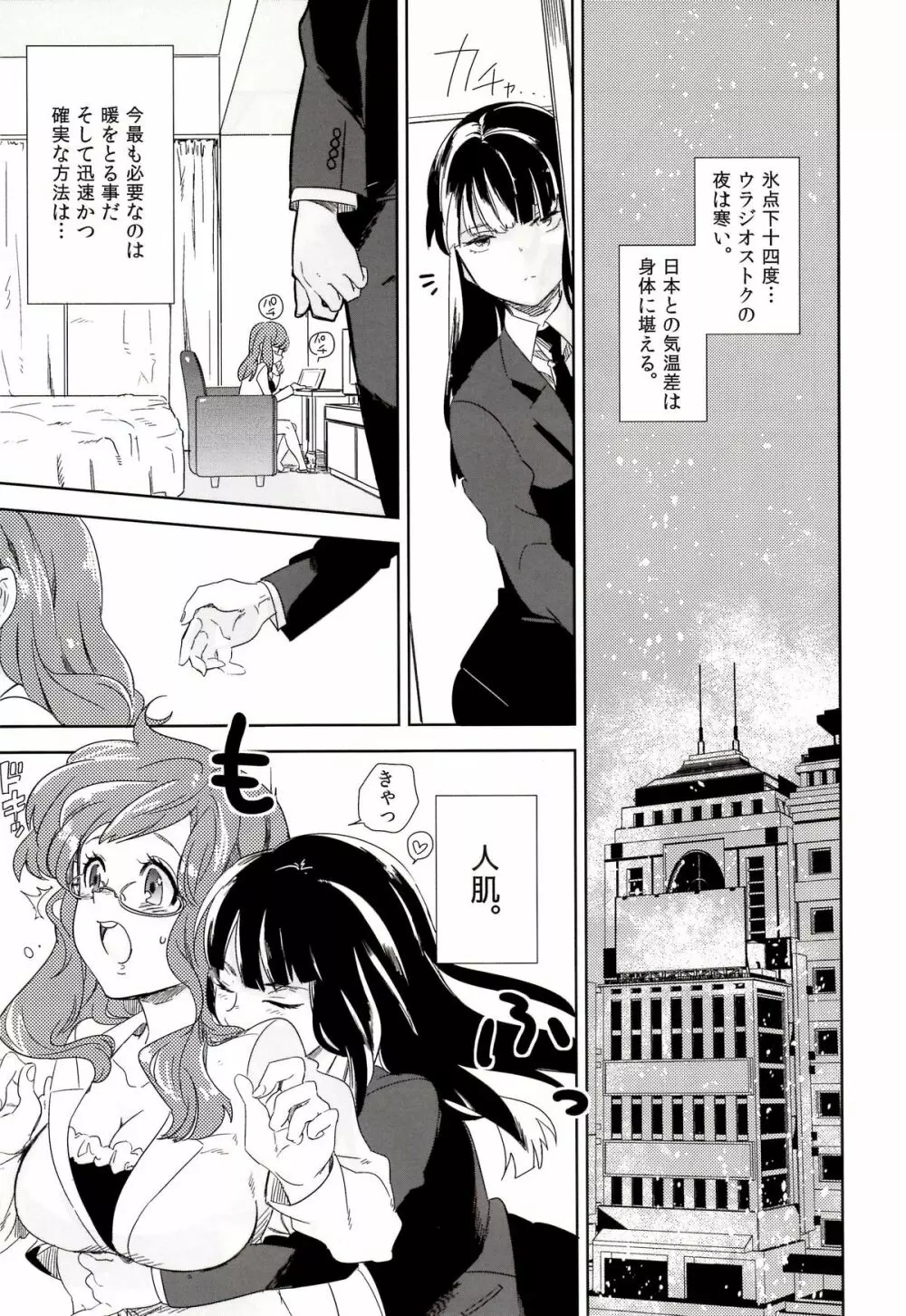 ウラジオストクの夜は寒い Page.3