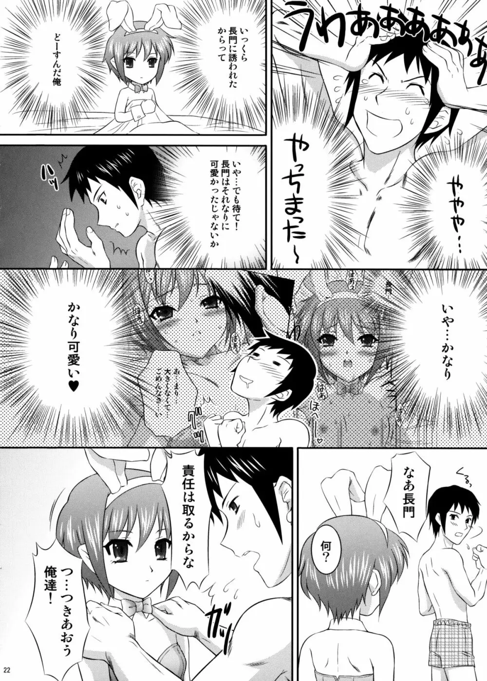 長門有希はウサギとカメの夢をみるか？ Page.21