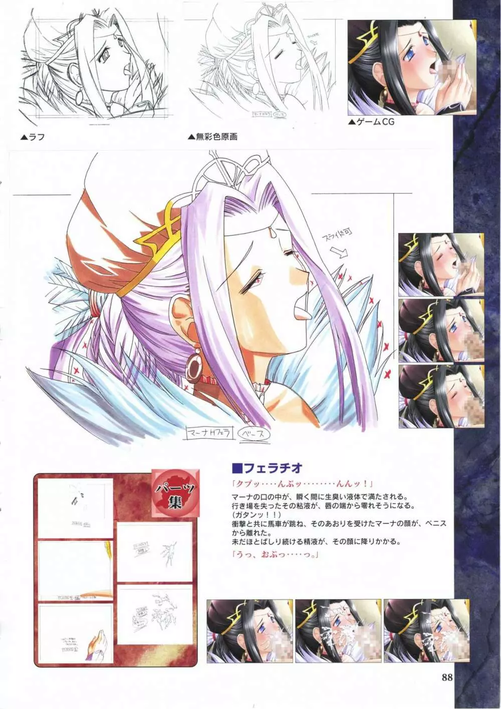 エルフィーナ ～淫夜へと売られた王国で・・・～ 設定原画集 Page.100